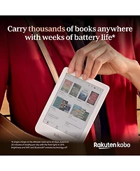 Kobo Clara 16GB Colour eReader with Candy SleepCover Case Bundle