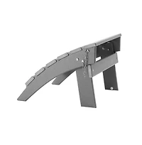 Sugift Folding Adirondack Ottoman , Hdpe Weather-Resistant Patio Footrest for Adirondack Chair