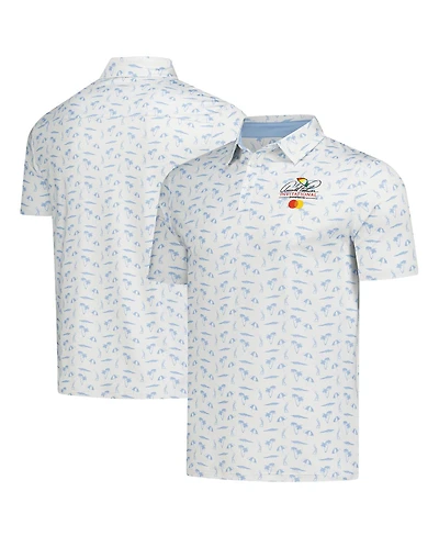 Flomotion Men's Cream Arnold Palmer Invitational Polo Shirt