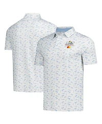 Flomotion Men's Cream Arnold Palmer Invitational Polo Shirt