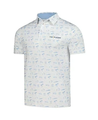 Flomotion Men's Cream The Players A1A Polo Shirt