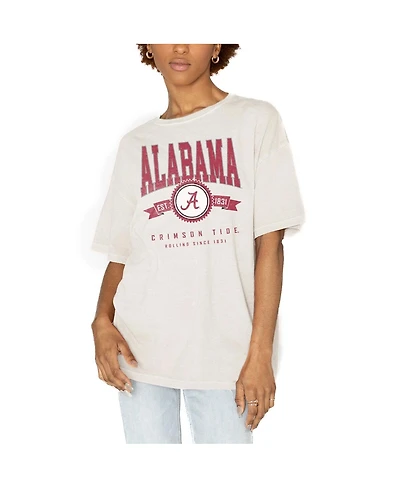Gameday Couture Women's White Alabama Crimson Tide Get Goin' Oversized T-Shirt