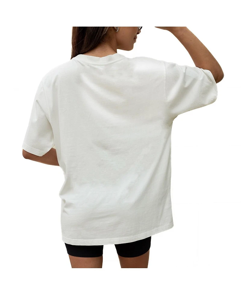 Gameday Couture Women's Cream Unc Wilmington Seahawks Unity Oversized T-Shirt