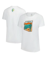 Ahead Women's White 2025 Wm Phoenix Open Arizona Danby Tri-Blend T-Shirt
