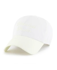 '47 Brand Women's White/Yellow Pittsburgh Pirates Gelato Two-Tone Clean Up Adjustable Hat