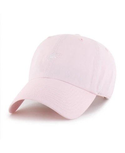 '47 Brand Women's Light Pink Philadelphia Eagles Base Runner Ballpark Clean Up Adjustable Hat