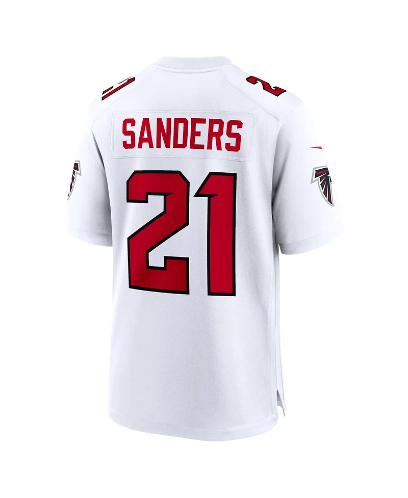 Nike Men's Deion Sanders White Atlanta Falcons Retired Player Game Jersey