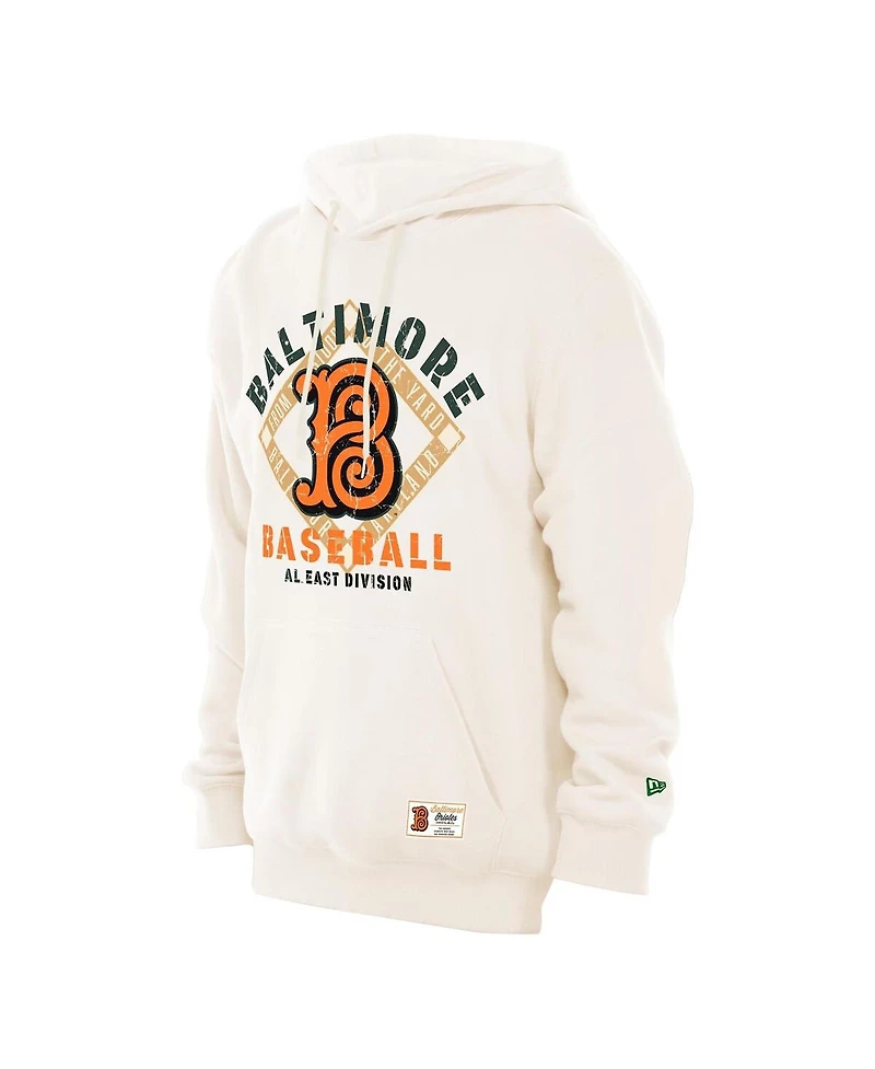 New Era Men's Cream Baltimore Orioles 2026 City Connect Hoodie