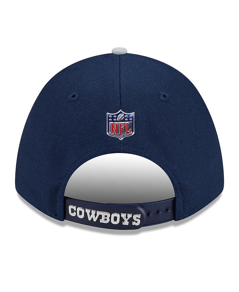 New Era Men's Navy/Silver Dallas Cowboys 2026 Nfl Draft 9FORTY M-Crown Adjustable Hat