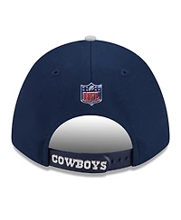 New Era Men's Navy/Silver Dallas Cowboys 2026 Nfl Draft 9FORTY M-Crown Adjustable Hat