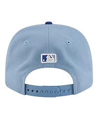 New Era Men's White/Light Blue Kansas City Royals Player Replica 9SEVENTY Adjustable Hat