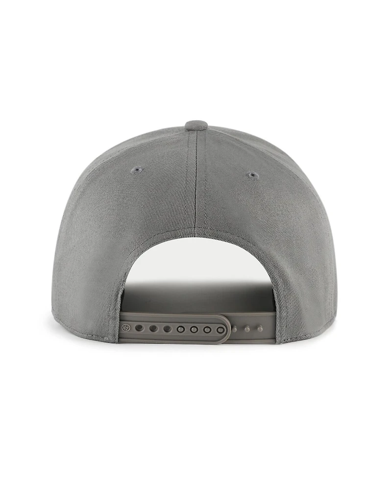 '47 Brand Men's Gray Ohio State Buckeyes Script Fade Hitch Adjustable Hat