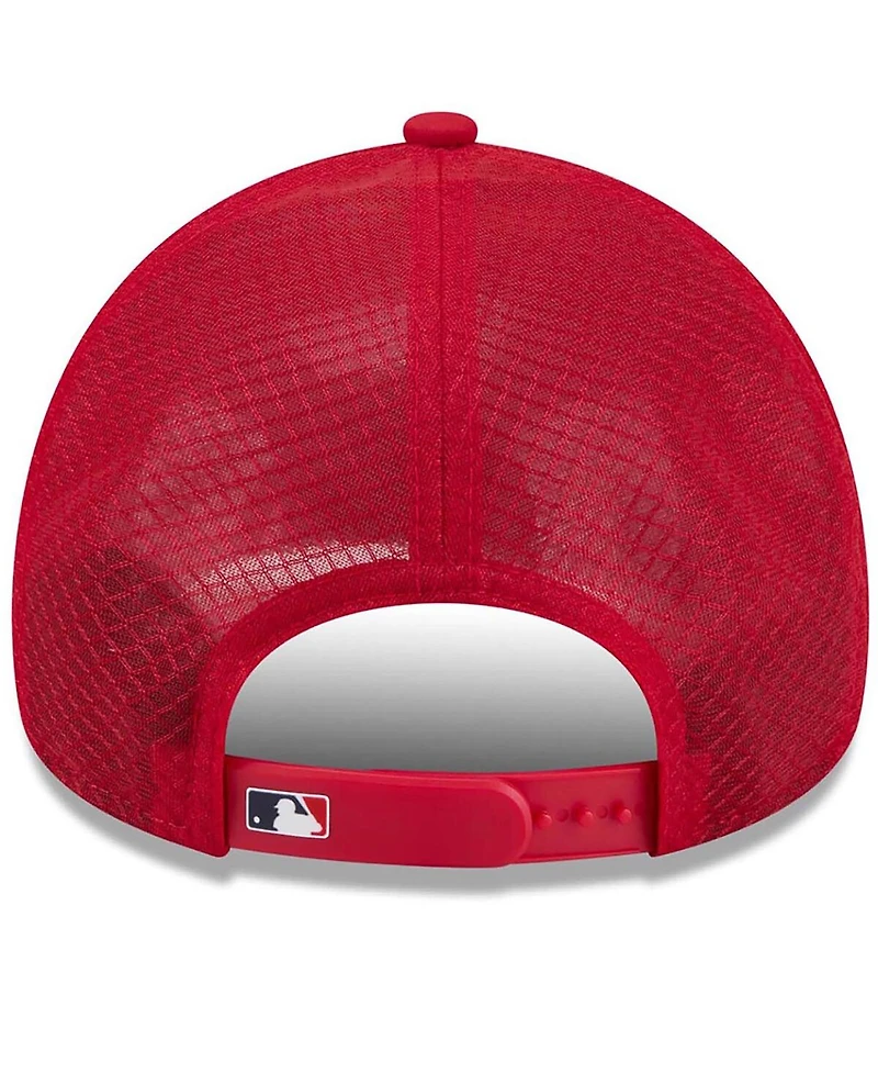 New Era Men's Minnesota Twins 2026 Batting Practice Apex 9FORTY Adjustable Trucker Hat