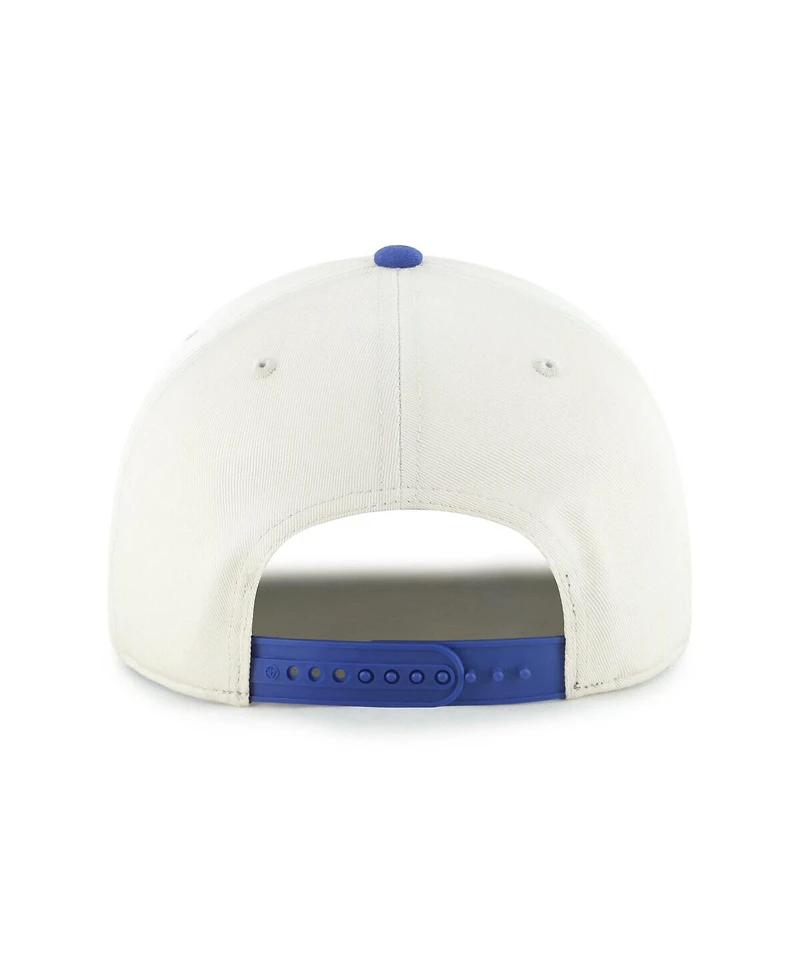 '47 Brand Men's Natural/Royal New York Mets Frame Out Hitch Adjustable Hat
