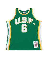 Mitchell & Ness Men's Bill Russell Green San Francisco Dons 1955/56 Swingman Jersey