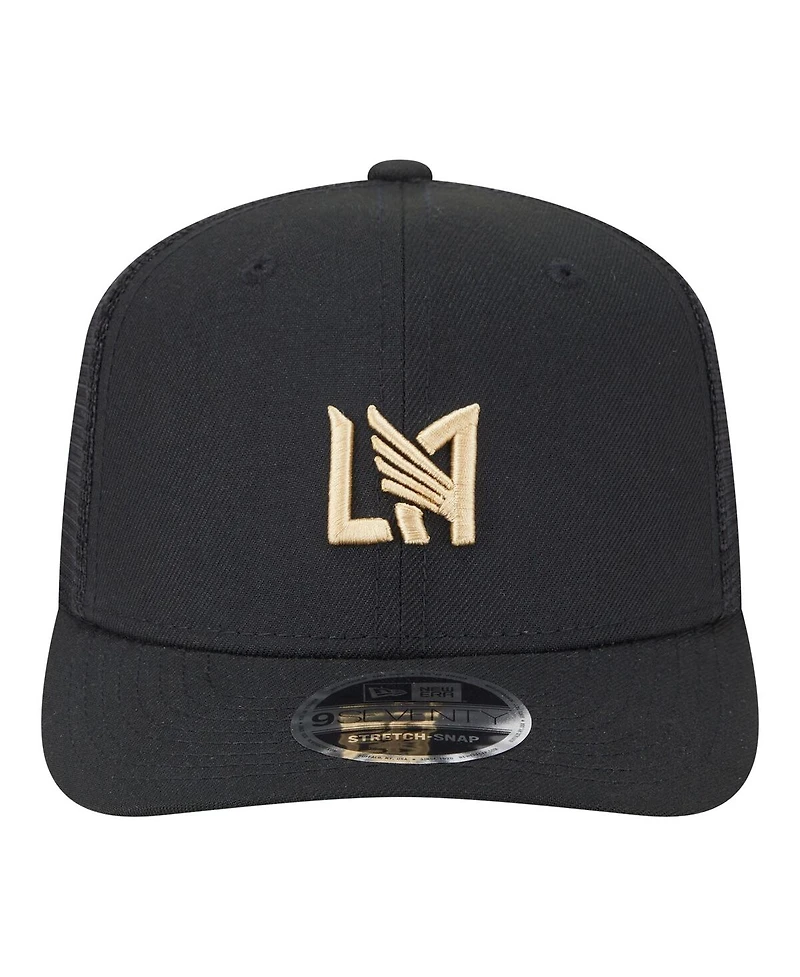 New Era Men's Black Lafc Jersey Hook 9SEVENTY Adjustable Hat