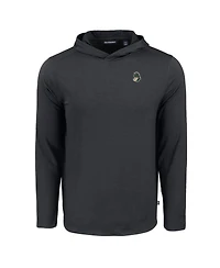 Cutter & Buck Men's Michigan State Spartans Coastline Epic Comfort Eco Long Sleeve Hoodie T-Shirt