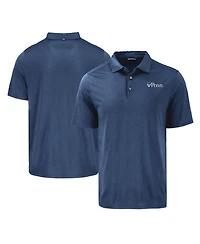 Cutter & Buck Men's Navy Pennsylvania Quakers Coastline Epic Comfort Eco Polo Shirt
