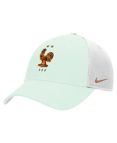 Nike Men's Green/Gray France National Team Rise Structured Adjustable Hat
