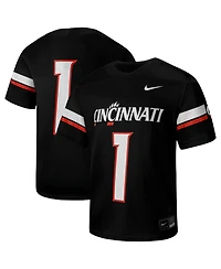 Nike Big Boys and Girls 1 Black Cincinnati Bearcats Football Game Jersey