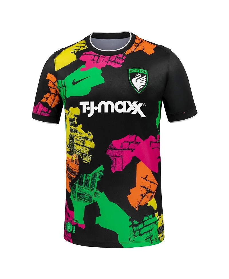 Nike Men's Black Boston Legacy Fc 2026 Secondary Stadium Replica Jersey