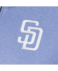 Antigua Women's Lavender San Diego Padres Mentor Quarter-Zip Pullover Top