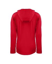 Cutter & Buck Women's Red Cincinnati Reds Daybreak Eco Half-Zip Hoodie