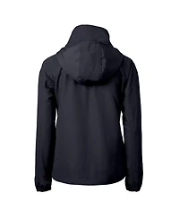 Cutter & Buck Women's Black Ohio State Buckeyes Charter Eco Full-Zip Jacket