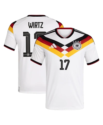 Adidas Men's Florian Wirtz White Germany National Team 2026 Home Replica Jersey