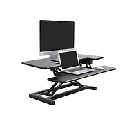 Flexispot 36"W Electric Height Adjustable Desk Converter