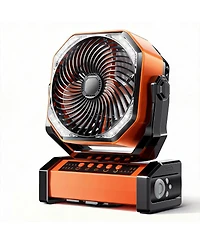 Gnuadz Camping Led Fan Light Rechargeable Tent Hook Usb Desk