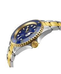 GV2 by Gevril Men's Liguria Swiss Automatic Two toned Ss Ipyg Bracelet Watch