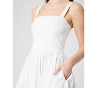 French Connection Women's Fitted Bodice Midi Dress