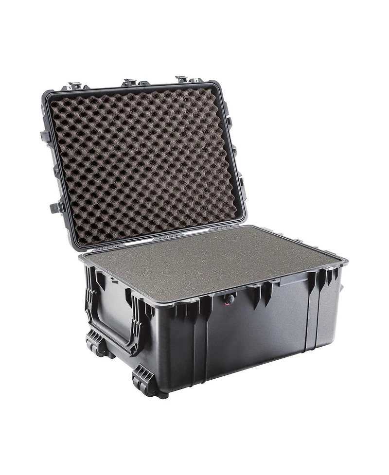 Pelican 1630 Watertight Wheeled Transport Hard Case with Cubed Foam Insert, Bundle with 1639 Lid Organizer