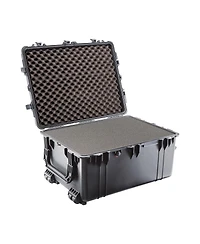Pelican 1630 Watertight Wheeled Transport Hard Case with Cubed Foam Insert, Bundle with 1639 Lid Organizer