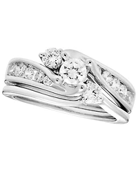 Macy's Diamond Bridal Set (1 ct. t.w.) in 14k White Gold