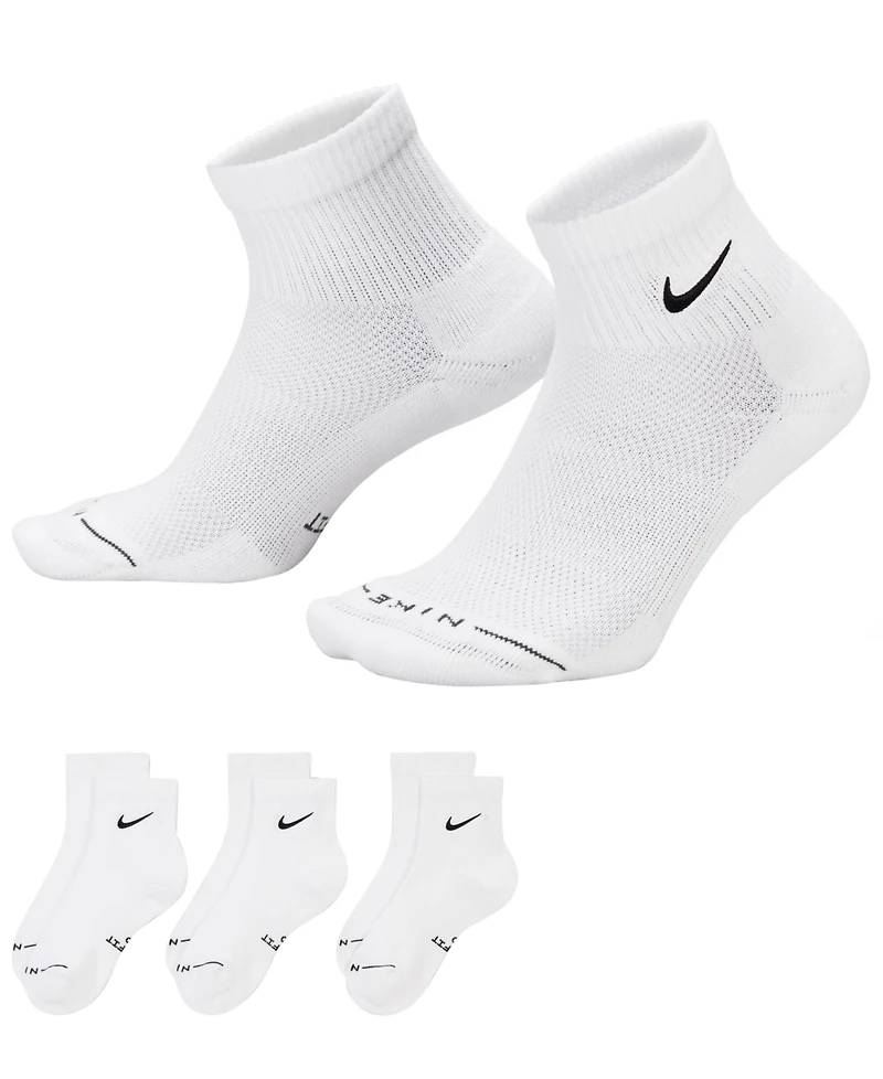 Nike Men's Everyday Elevated Ankle Socks, 3-Pairs