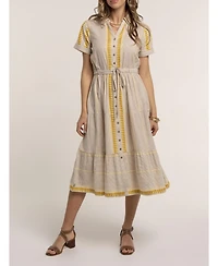 Brakeburn Women's Palmira Midi Dress