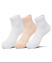 Sof Sole Women's 3-Pack Ribbed Quarter Socks from Finish Line