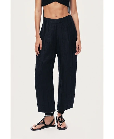 Nocturne Women's Relaxed Linen Pants