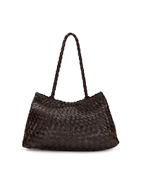 Patricia Nash Cheri Hand Stained Woven Large Satchel Handbag