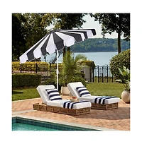 Augusta Home Mezze 9 Ft Crank Umbrella