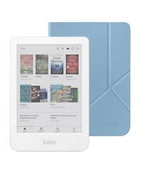 Kobo Clara 16GB Colour eReader with Dusk SleepCover Case Bundle
