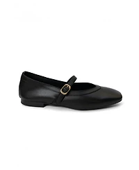 Menina Step Women's Greta Leather Mary Jane Flat