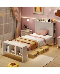 Slickblue Bed Frame with Led Lights