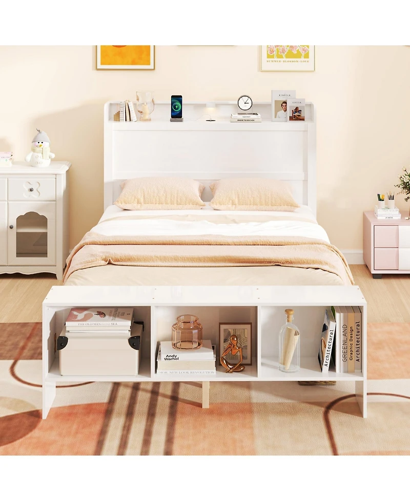 Slickblue Bed Frame with Led Lights