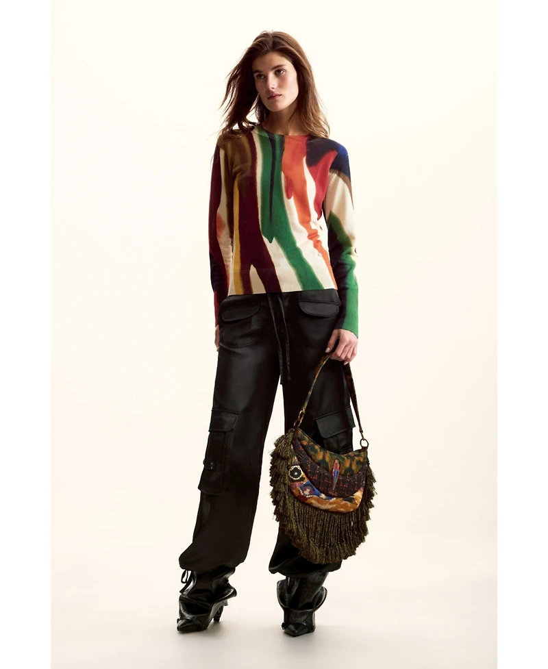 Desigual Women's Sweater designed by christian lacroix