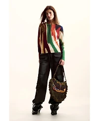 Desigual Women's Sweater designed by christian lacroix