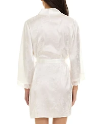 Flora by Nikrooz Women's Eloisa Satin Wrap Robe