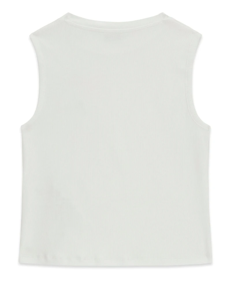 Guess Girls' 7-16 Stretch Rib Sleeveless Top